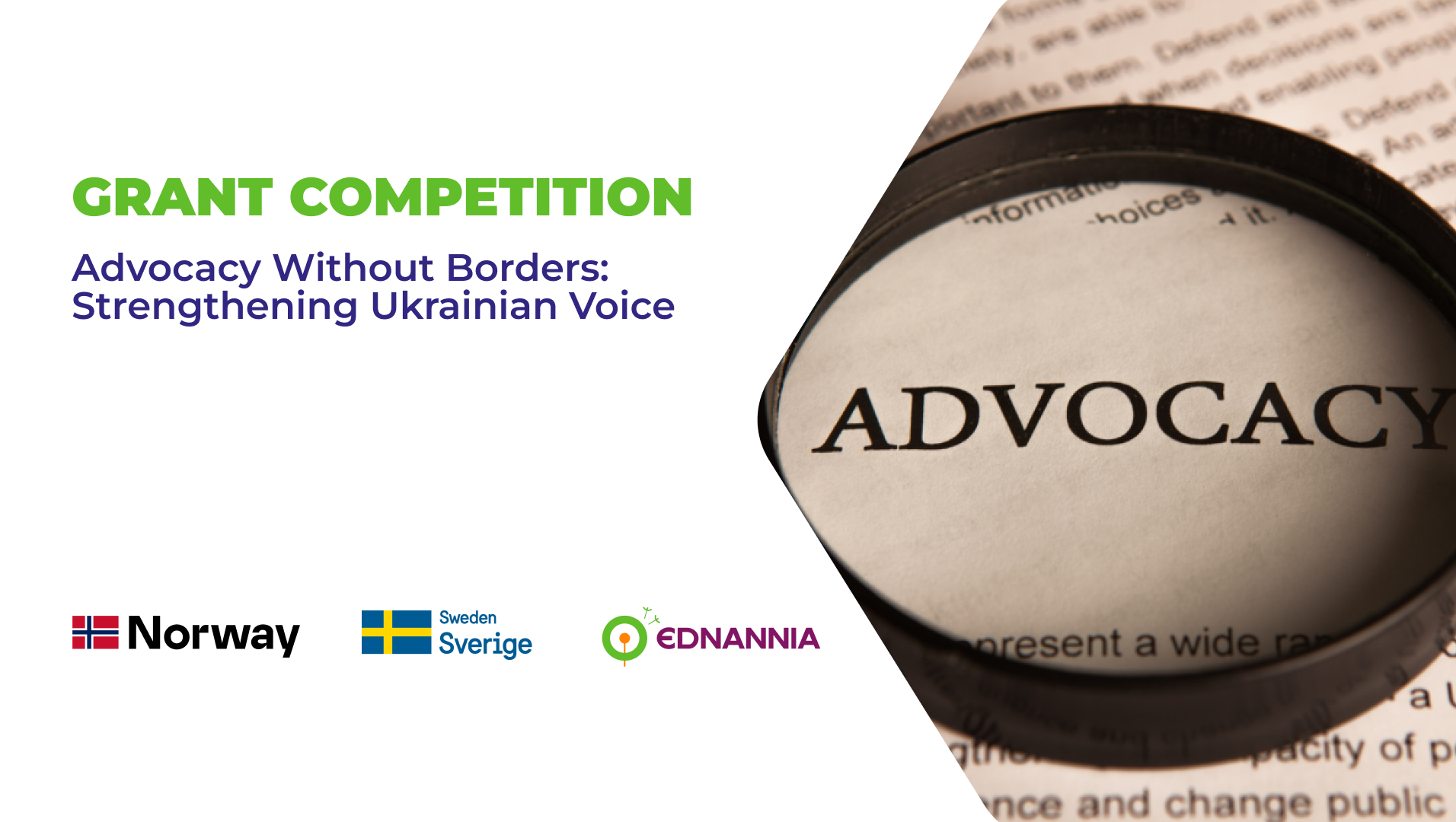 16x9 Advocacy support to strengthen the role and impact of civil society 