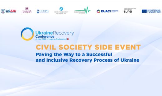 Paving the Way to a Successful and Inclusive Recovery Process of Ukraine  